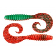 Приманка силіконова на хижака, ZEOX Comma Grub, довжина 2,4 дюймів, 10шт/уп, колір №204 GRPP